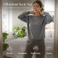 😌 Effortless Lounge Luxe | Long Sleeve Top & Pants Set | All-Day Comfort Combo ✨【Free Shipping】