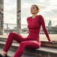 Women's Quick-Dry Top & Pants Workout Set
