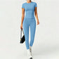 Women's Quick-Dry Top & Pants Workout Set