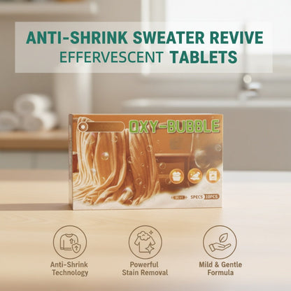 🔥BUY 1 GET 2 FREE!👕Anti-Shrink Sweater Revive Effervescent Tablets