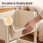 ⏳Limited-time 50% off⏰Multi-Tier Rolling Storage Cart for Narrow Spaces – Space-Saving Design, Smooth Rolling Wheels, Easy Assembly & Sturdy 🗄️
