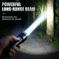 Multifunctional Zoom LED Flashlight with Power Display