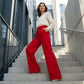 ✈️Free shipping when you buy 2✈️Women's High-Waist Wide-Leg Solid Color Trousers