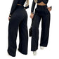 ✈️Free shipping when you buy 2✈️Women's High-Waist Wide-Leg Solid Color Trousers