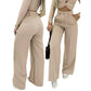 ✈️Free shipping when you buy 2✈️Women's High-Waist Wide-Leg Solid Color Trousers