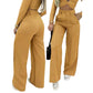 ✈️Free shipping when you buy 2✈️Women's High-Waist Wide-Leg Solid Color Trousers
