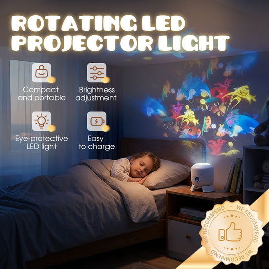 🥳Big Sale 2026🥳💞Over 50,000 pieces sold! ⚡ Dynamic Rotating LED Light Projector
