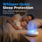 🌙 No Noise, No Chemicals – 360° UV Mosquito & Fly Trap Lamp 🦟✨