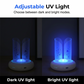 🌙 No Noise, No Chemicals – 360° UV Mosquito & Fly Trap Lamp 🦟✨
