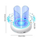 🌙 No Noise, No Chemicals – 360° UV Mosquito & Fly Trap Lamp 🦟✨