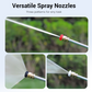 💦🚿 High-pressure water gun – 3 interchangeable nozzles, durable aluminium alloy & powerful