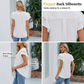 Women's Ruffle Sleeve V-Neck Chiffon Blouse