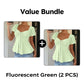 Women's Puff Sleeve Drawstring Ruched Peplum Top