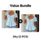 Women's Puff Sleeve Drawstring Ruched Peplum Top