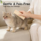 🥳2026 HOT SALE🥳💞50K+ SOLD!🐕🦴50% OFF! Gentle Deshedding Brush – No pulling, no pain. Ergonomic wooden handle. Removes undercoat & dander. Perfect for anxious or sensitive pets. A calm grooming session. 🌿💚
