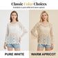 👚 50% OFF NOW! 🔥 Women's Vintage-Inspired Lace Cover-Up Blouse – 2026 New Style – Elegant, breathable & perfect for layering 🌸