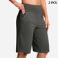 ⏰Limited Time Sale 50% Off✨Women's High-Waist Yoga Shorts with Pockets