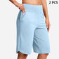 ⏰Limited Time Sale 50% Off✨Women's High-Waist Yoga Shorts with Pockets