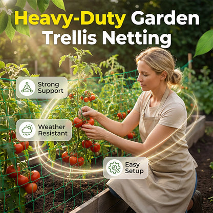 Heavy-Duty Garden Trellis Netting