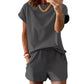 Women's Casual T-Shirt and Shorts Set