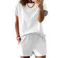 Women's Casual T-Shirt and Shorts Set