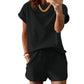Women's Casual T-Shirt and Shorts Set