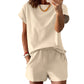 Women's Casual T-Shirt and Shorts Set
