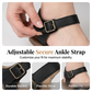 Breathable Mesh Flat Sandals with Ankle Strap