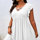 🌻60% OFF FLASH SALE! ✨Women's V-Neck Ruffle Trim Dress