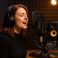 Professional Condenser Microphone Kit with Boom Arm Stand