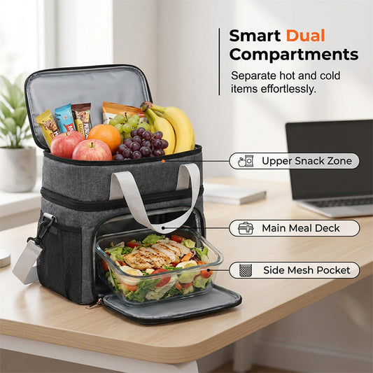 Double-Layer Insulated Bag – All-Day Freshness