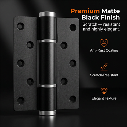 Auto-Closing Hydraulic Invisible Door Hinge