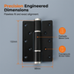Auto-Closing Hydraulic Invisible Door Hinge