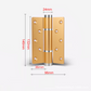 Auto-Closing Hydraulic Invisible Door Hinge