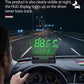 HUD Vehicle GPS Digital Speedometer